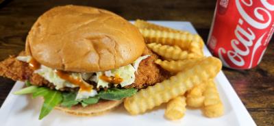 82. Chicken Katsu Sandwich Combo