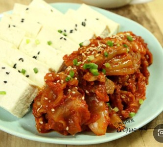 두부 김치 / Tofu Kimchi