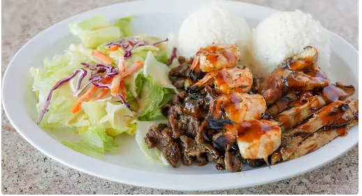 Beef & Pork Teriyaki