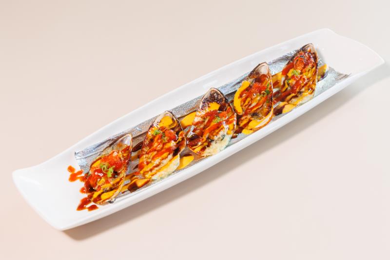 Baked Mussels (5Pcs)