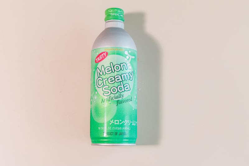 Melon Creamy Japanese Soda