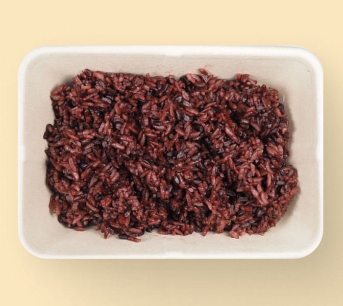 Bowl Of Purple Rice