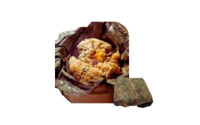 Lotus Leaf Wrapped Sticky Rice Chicken