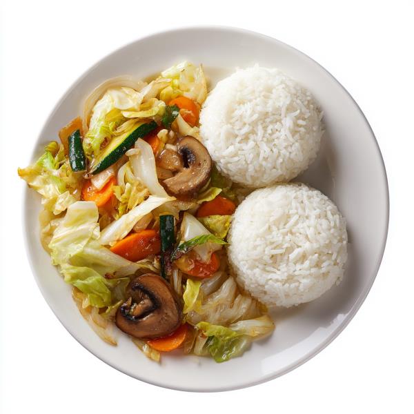 Lunch Stir Fried Vegetable