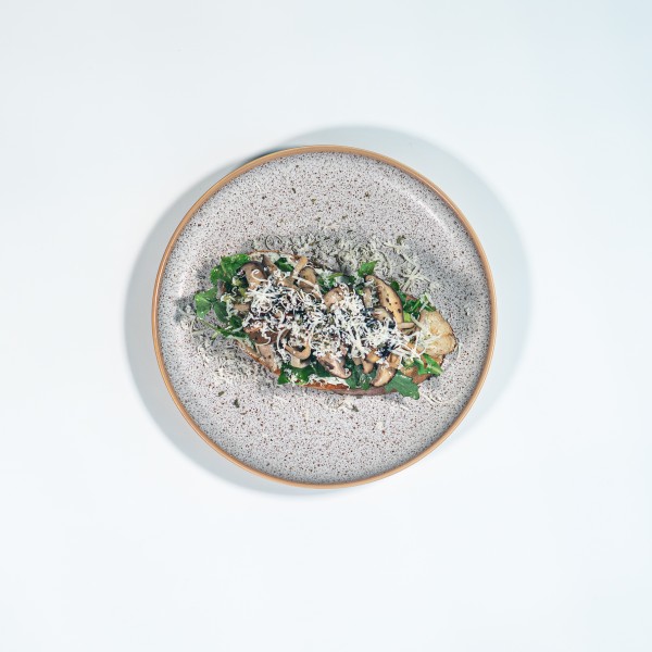 Grilled Mushroom Toast