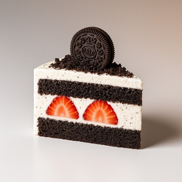 Oreo Cake Slice