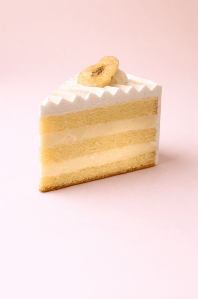 Banana Milk Cake Slice
