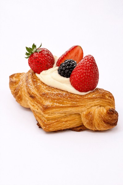Strawberry Danish Pastry