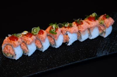 IN: CUCUMBER, SPICY TUNA
OUT: SPICY TUNA
Ecstasy Roll