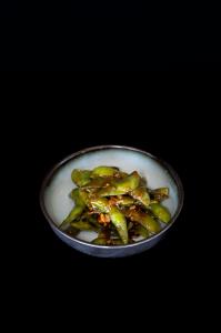 SWEET, SAVORY, SAUCY, PERFECTLY SALTY &
ADDICTIVELY DELICIOUS
Garlic Edamame