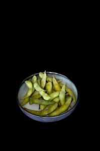 TASTY, CHEWY BEANS Steamed Edamame