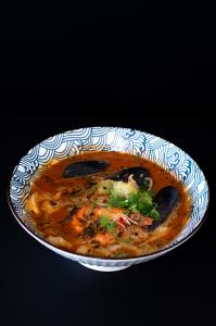 ASSORTED SEAFOOD, VEGETABLES AND MEAT
REAL SAVORY DISH WITH HEAVENLY SPICY
Spicy Nagasaki Udon