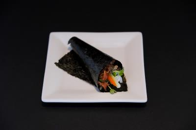 Salmon Skin Hand Roll