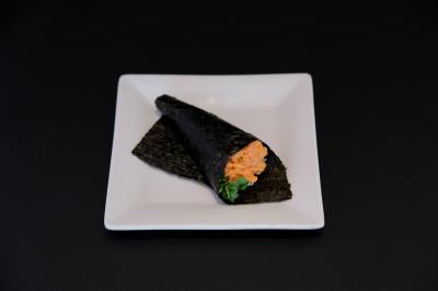 Spicy Salmon Hand Roll