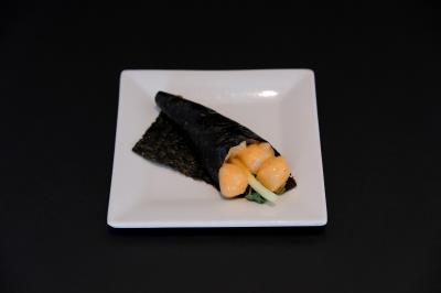 Spicy Scallop Hand Roll