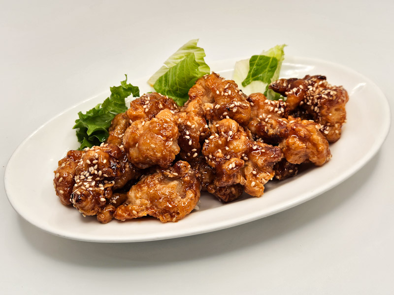 Enjoy a serving of our house special Crunchy Orange Chicken! Orange Chicken Appetizer