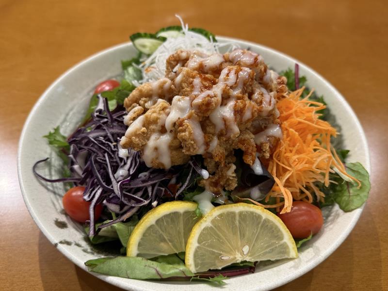 Chicken Karaage Salad