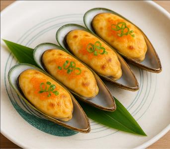 Baked Green Mussel