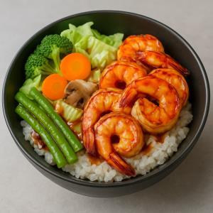 Shrimp Terriyaki Bowl