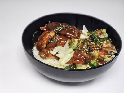 Salmon Teriyaki Bowl