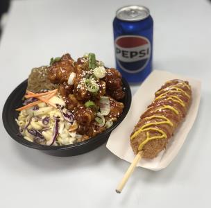 Combo 1(Cupbop+Regular Corn Dog)