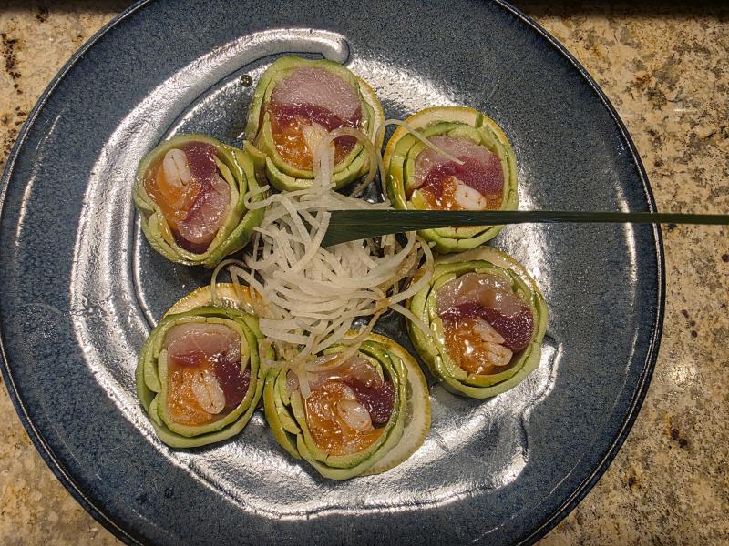 Emerald Sashimi Medley
