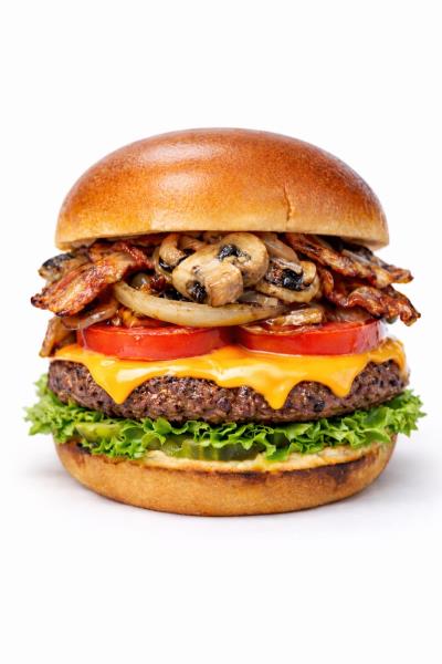 Red Wagon Bacon Burger