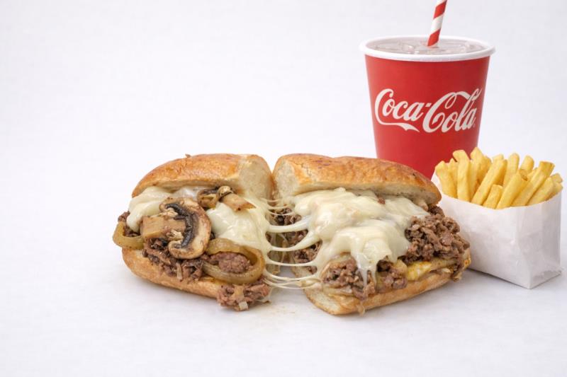Mushroom Philly Cheese Steak Meal