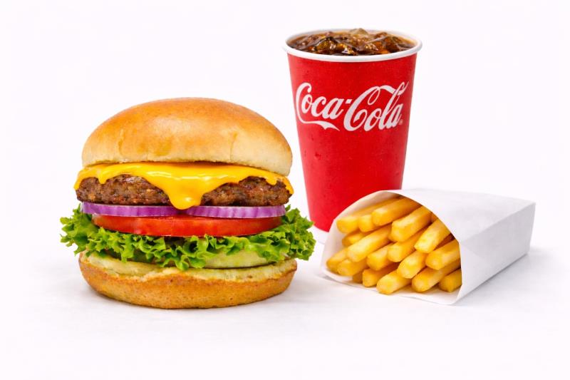 1/4Lb Cheese Burger Meal