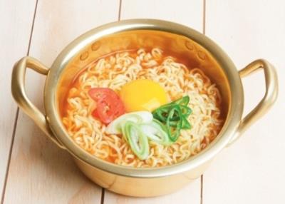 Korean-style ramen noodles. K-Ramen