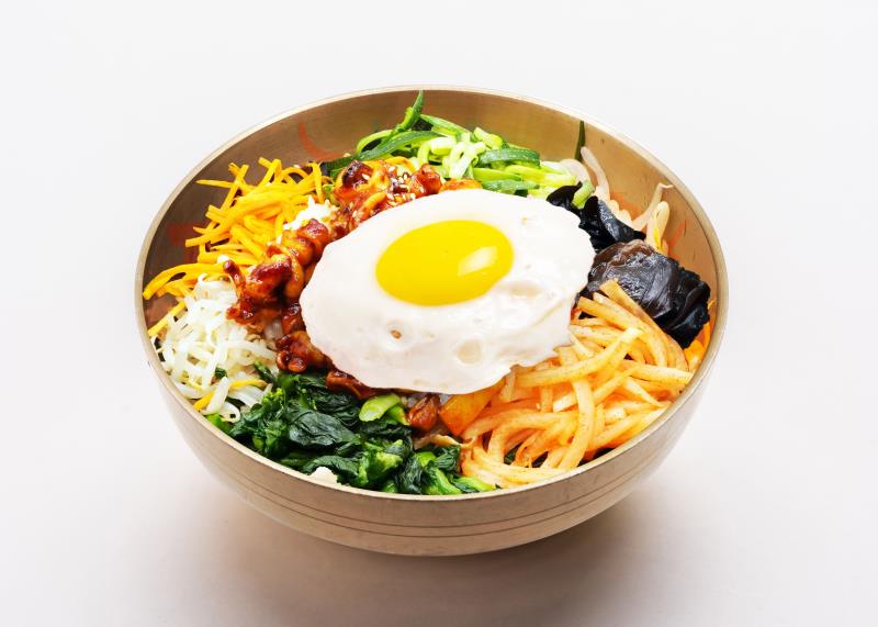 Spicy Seafood Bibimbap