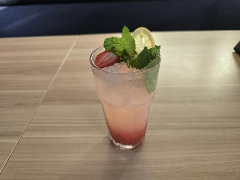 Strawberry Sparkling Ade