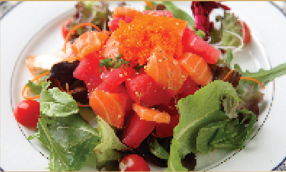 Sashimi Salad