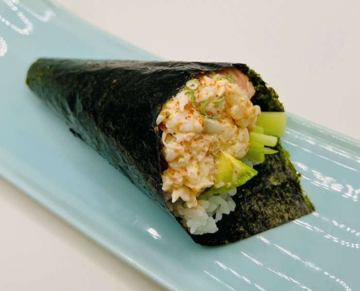 Spicy Shrimp Hand Roll