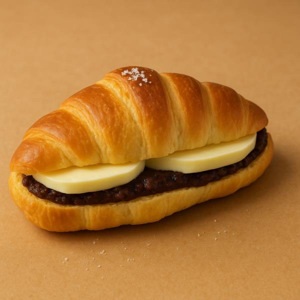 Red Bean Butter Salt Bread