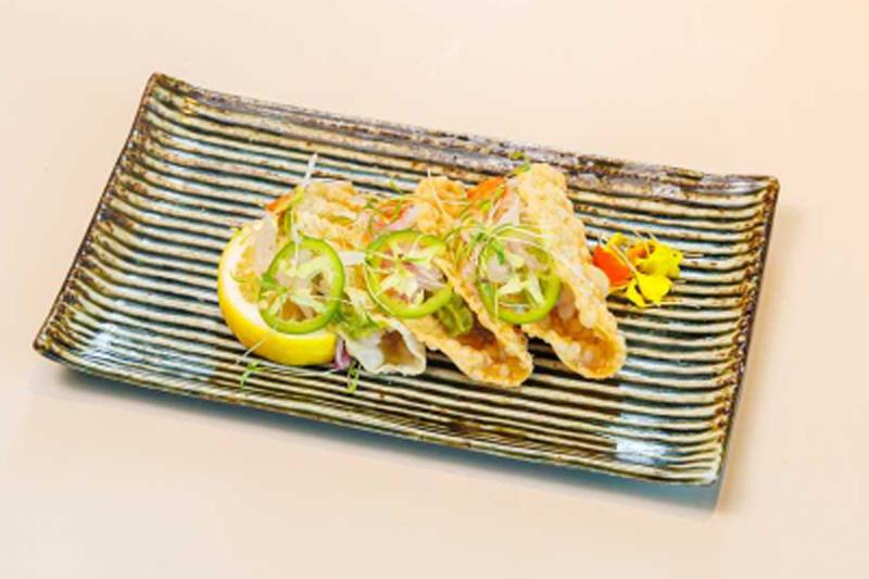 Hamachi Tacos (3 Pcs)