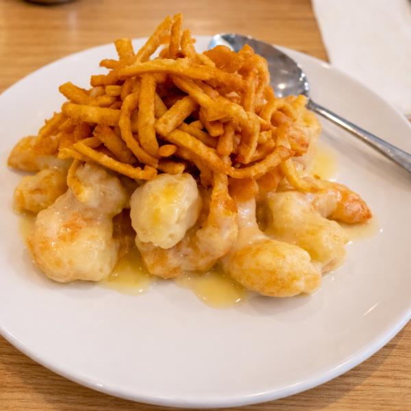White Cream Prawns