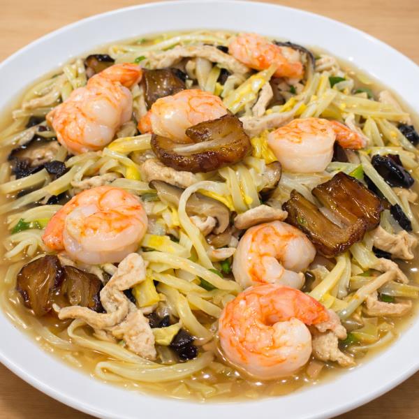 Stir-Fried Seafood & Vegetables