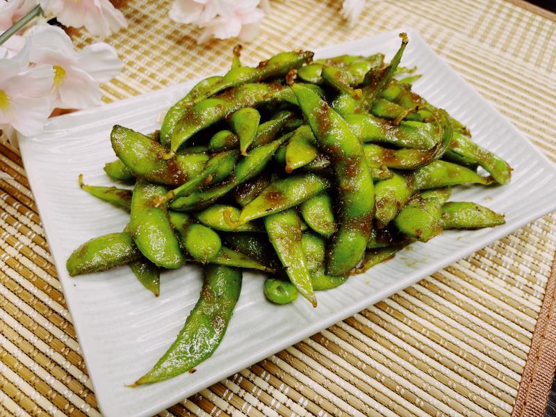 Garlic Edamame