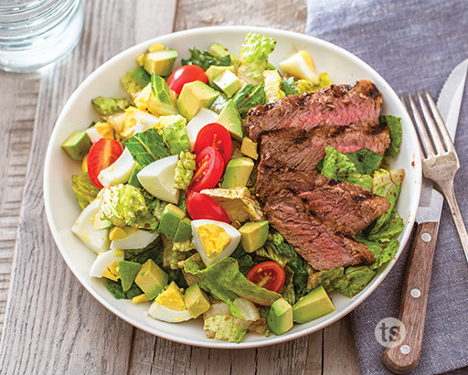 6)Salad Beef Steak