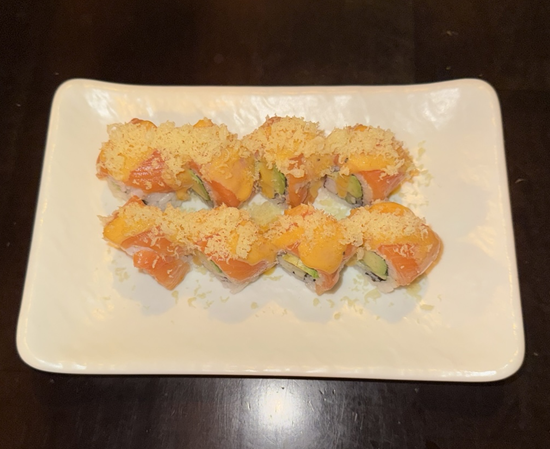 Alaskan Sunset Roll (8Pcs)