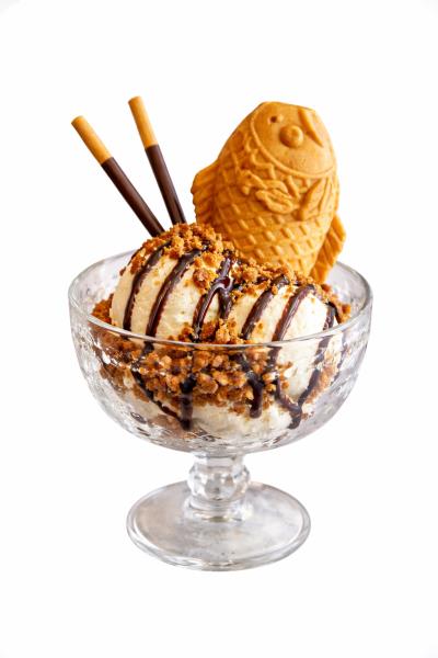Taiyaki Ice Cream Sundae