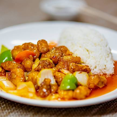 30. Orange Chicken