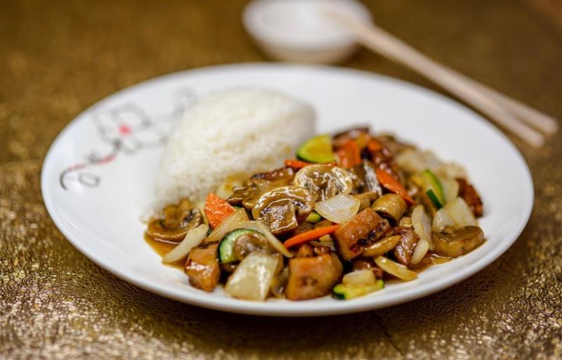 28. Mushroom Chicken