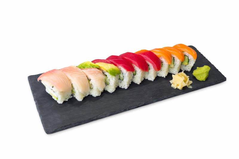 Rainbow Roll 10.