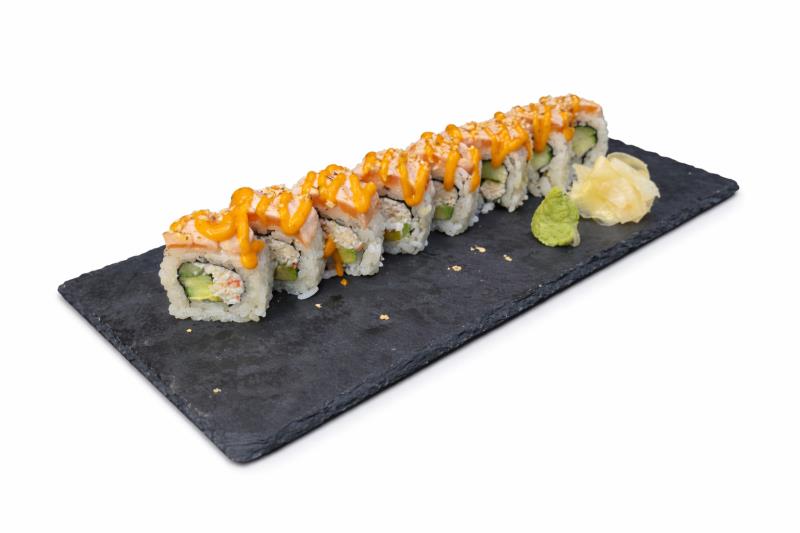 Seared Salm Roll 6.
