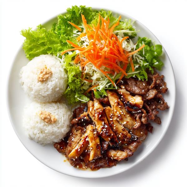 Chicken Teriyaki & Beef Teriyaki
11. Chicken & Beef