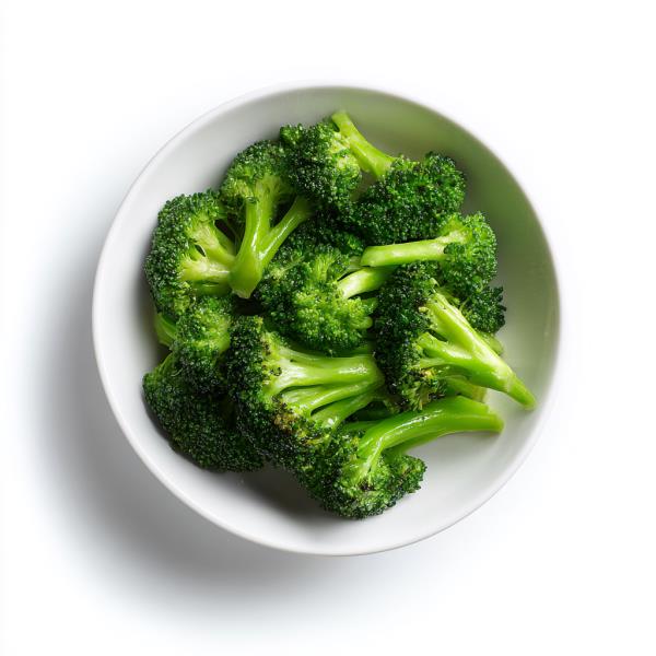Fresh steamed broccoli.
S9. Steamed Broccoli