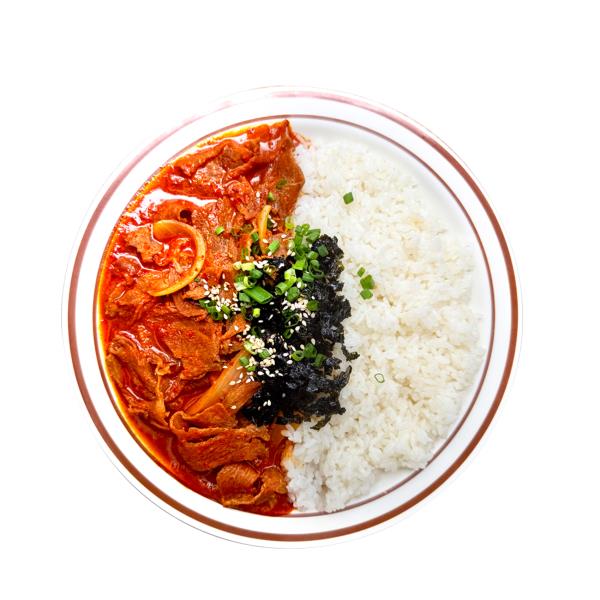 Rice With Spicy Pork