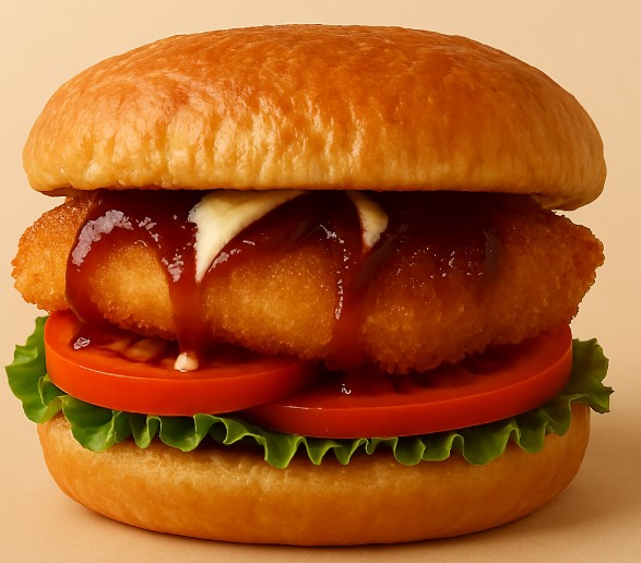 Cod Fish Katsu Burger